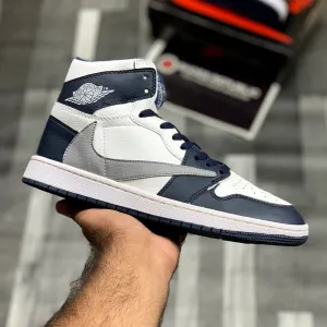 AJ-1 High Traviis (Midnight Navy)