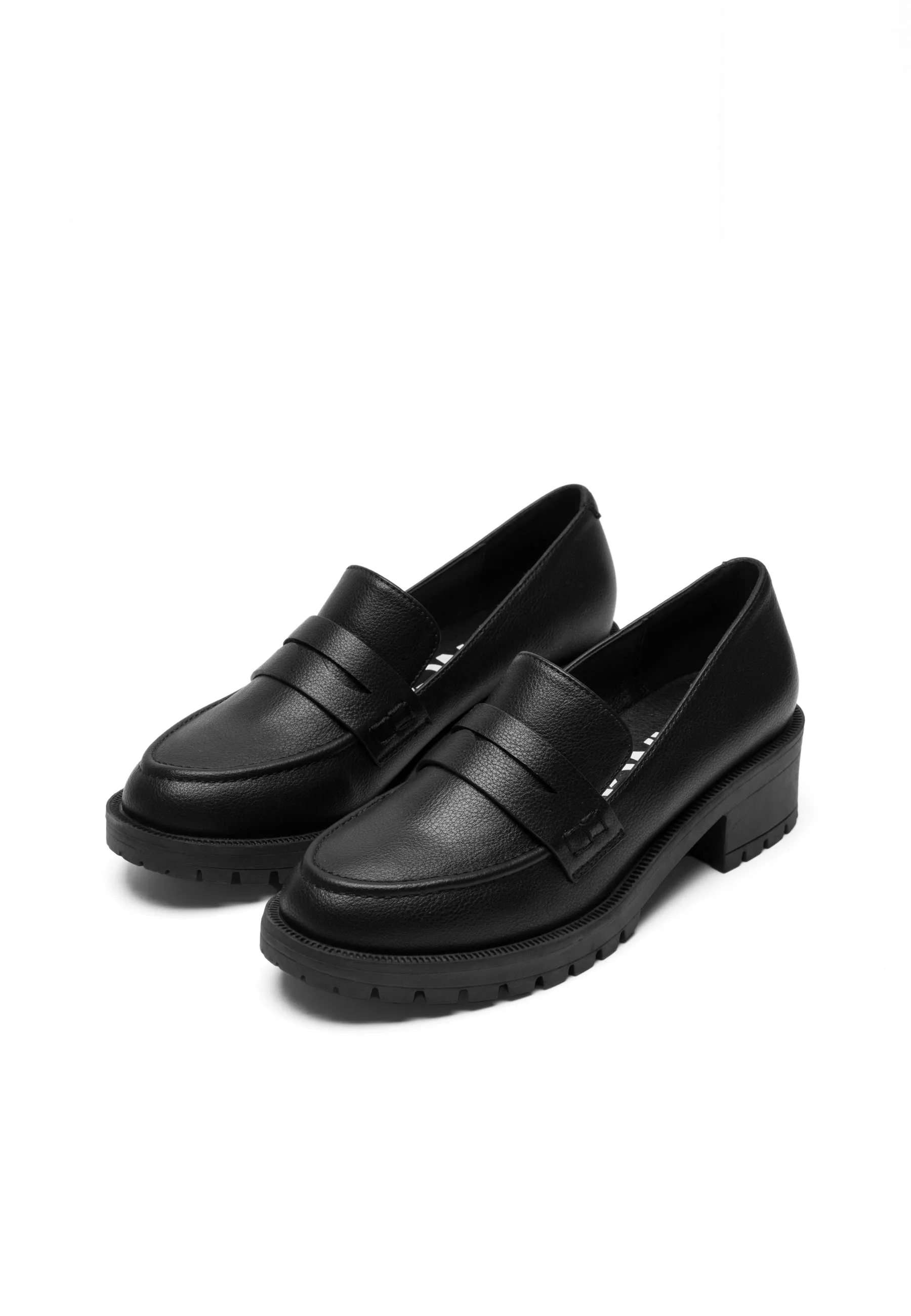 Biapearl Black Loafers