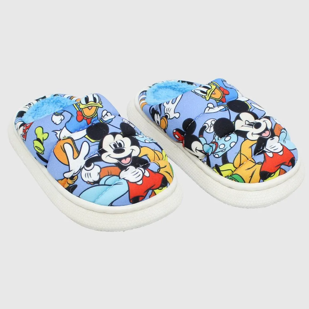 Boys' Soft Slippers (Mickey Mouse)