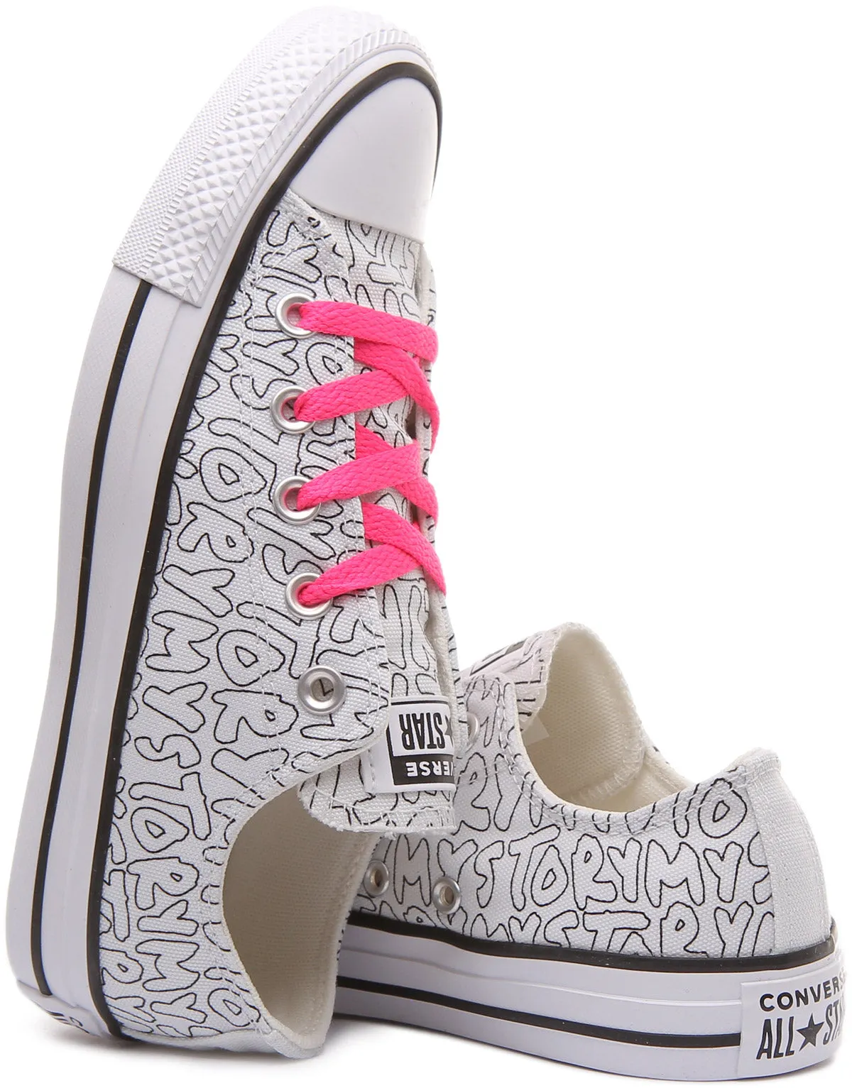 Converse 170297C In White Pink  Unisex