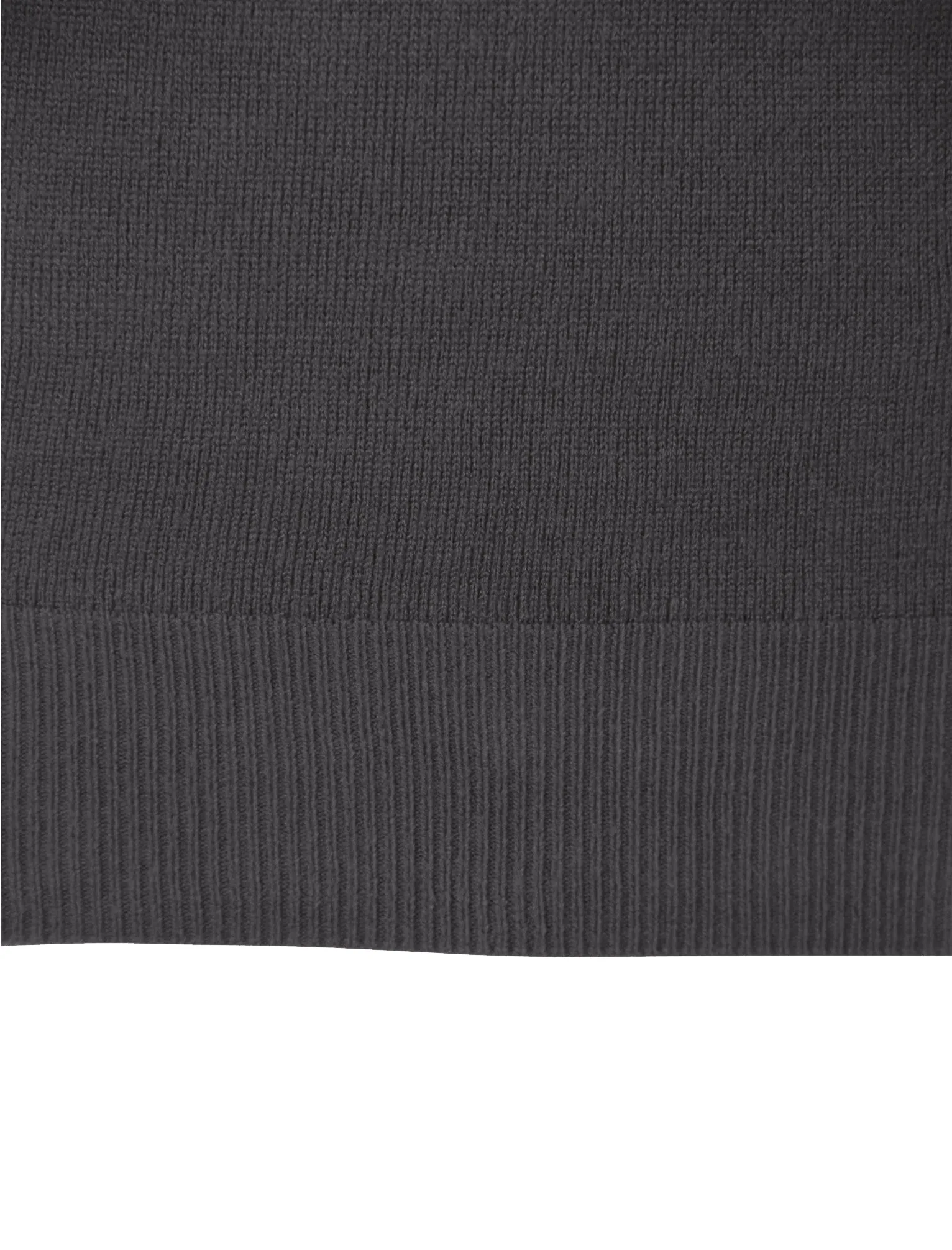 Craig Roll Neck Knitted Jumper in Charcoal - Kensington Eastside