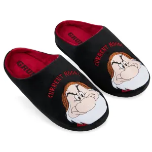 Disney Men's Slippers -Grumpy House Shoes