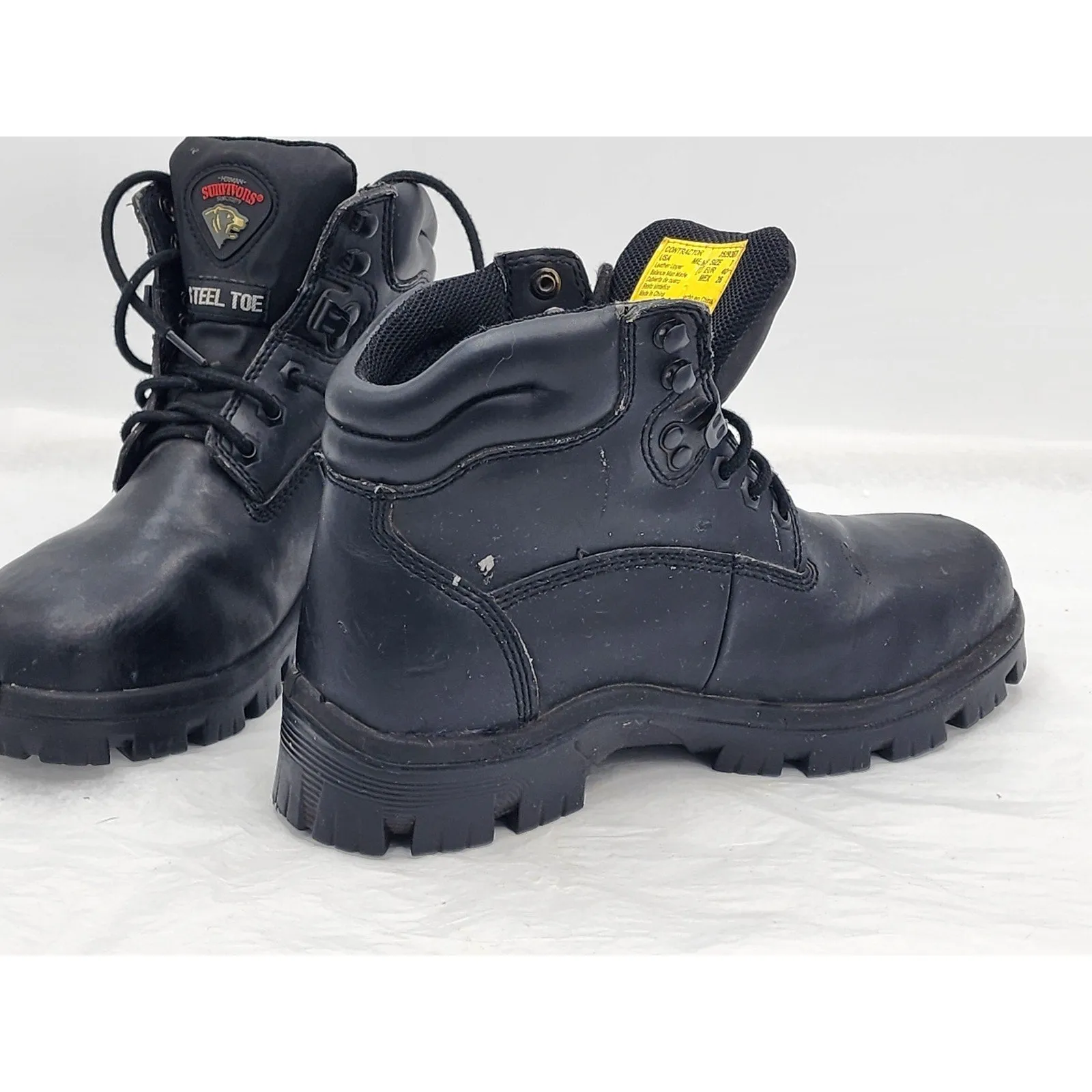 Herman Survivors Boots Mens 7 Steel Toe Waterproof Contractor Industrial 2529367