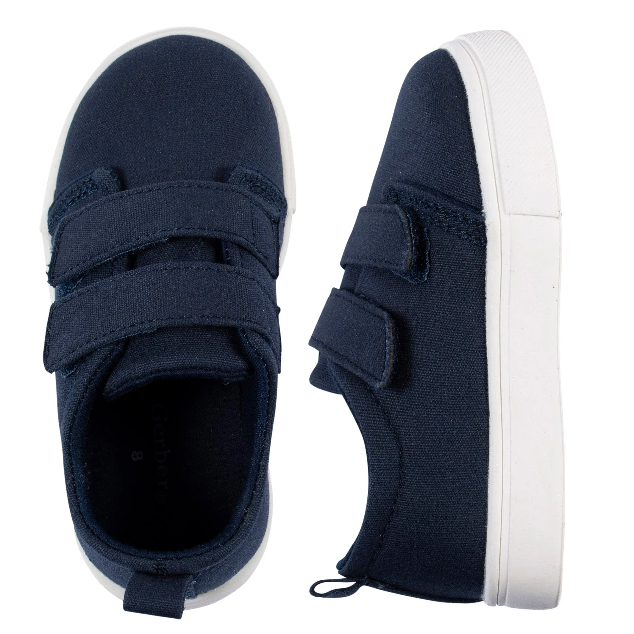 Infant & Toddler Boys Navy Strap Sneaker