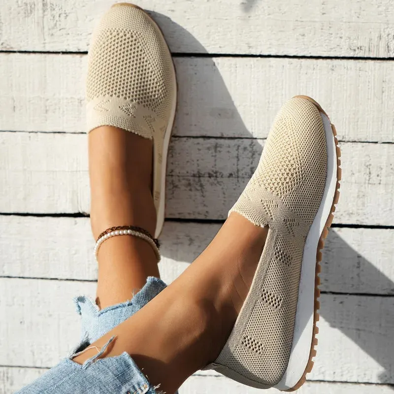 Ivyshape | Breathable Slip-On Sneakers for Women