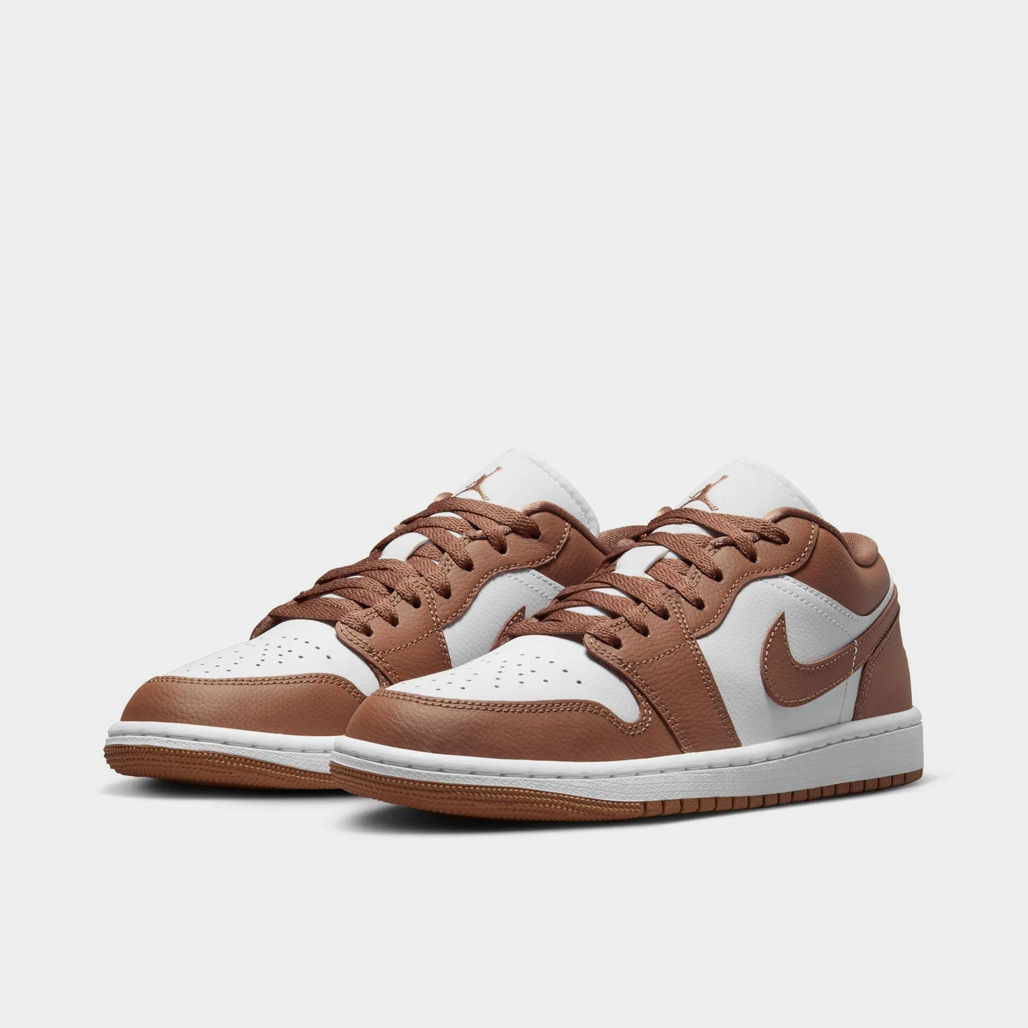 Jordan Women's 1 Low Archaeo Brown / White