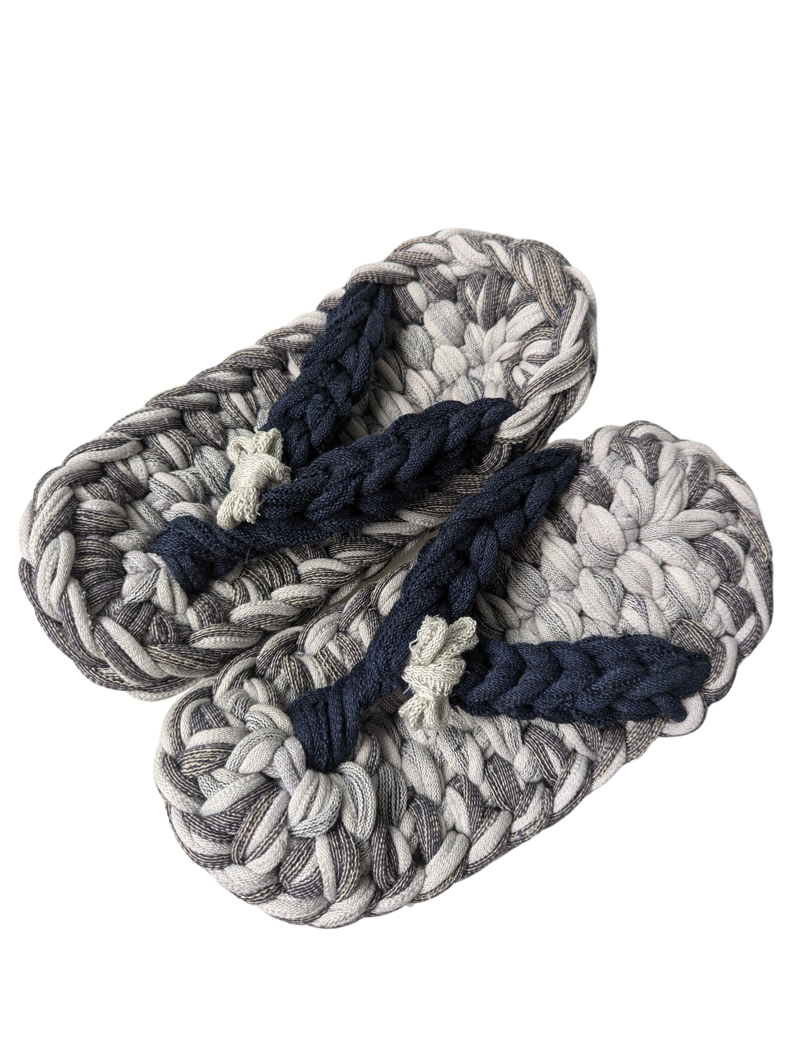 Large | Knit Up-cycle ZOURI Slippers 2024SS [Large]