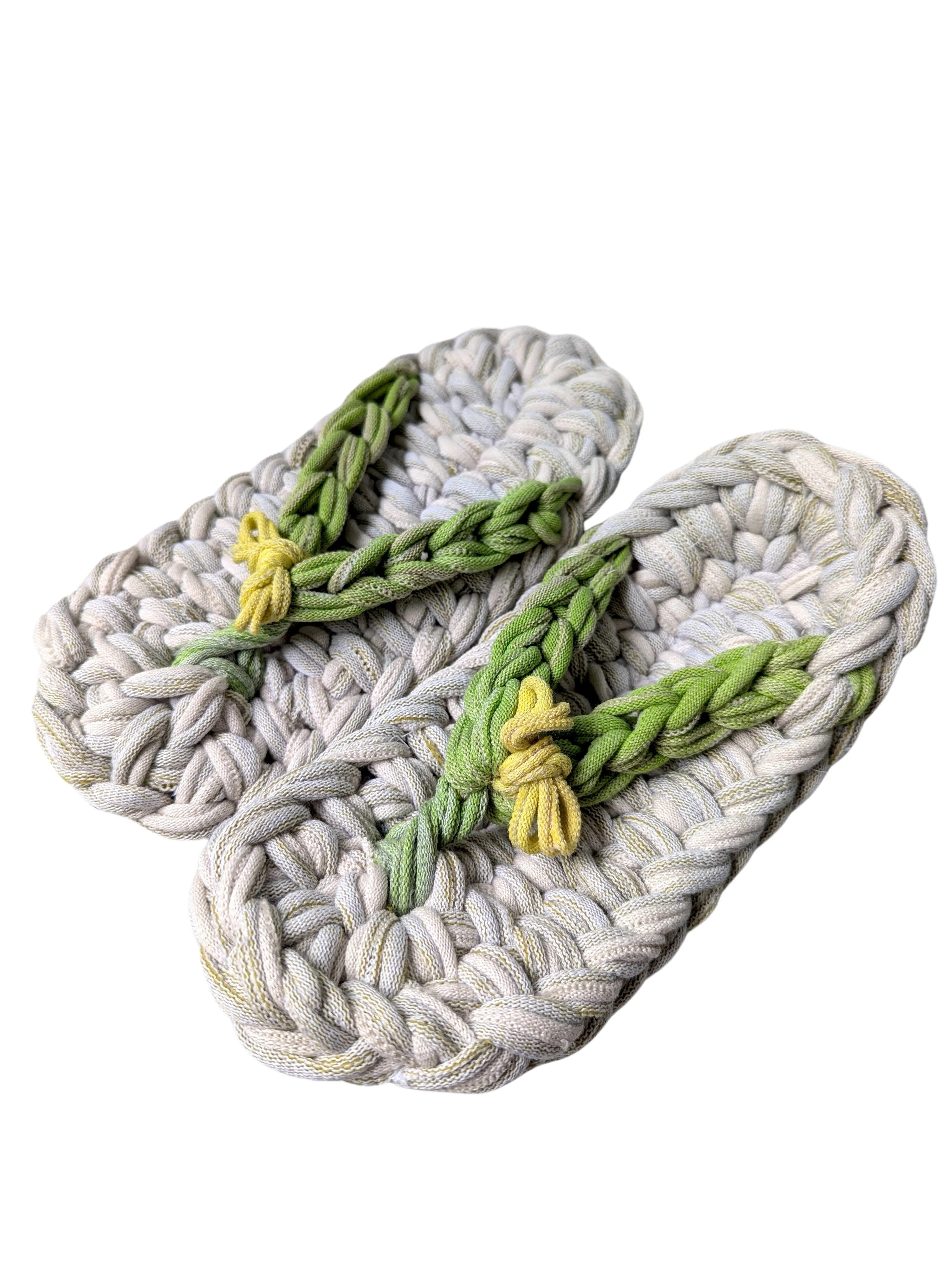 Large | Knit Up-cycle ZOURI Slippers 2024SS [Large]