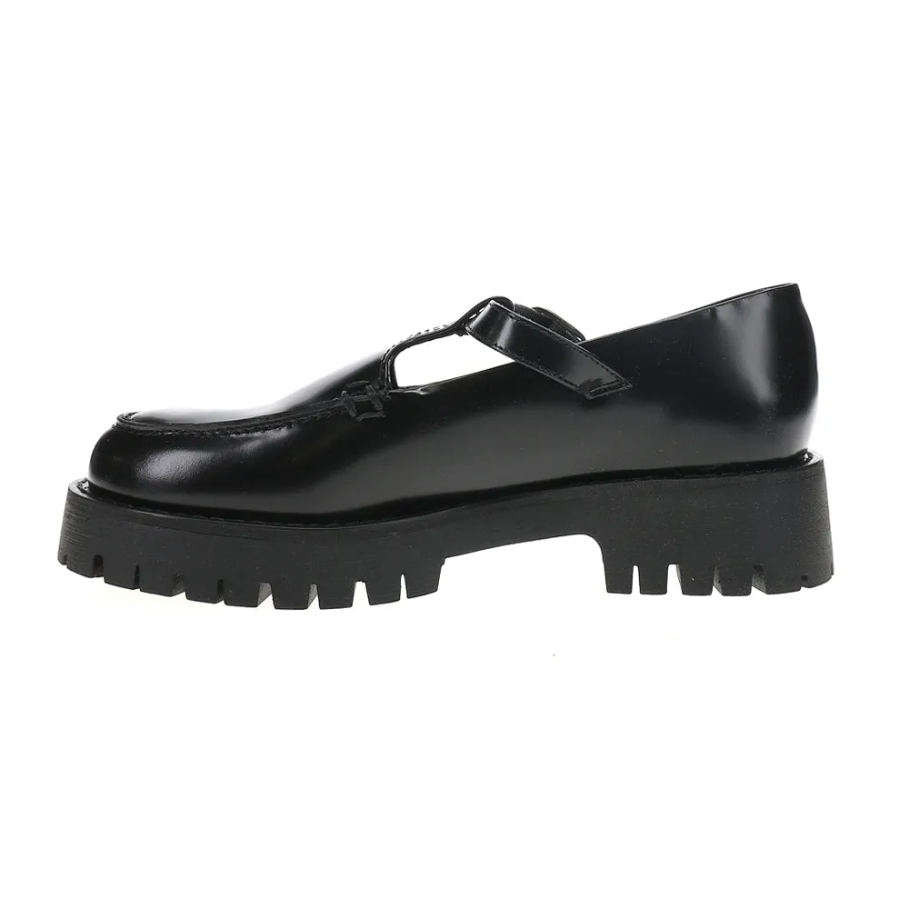 Leona Mary Jane Lug Sole Loafers