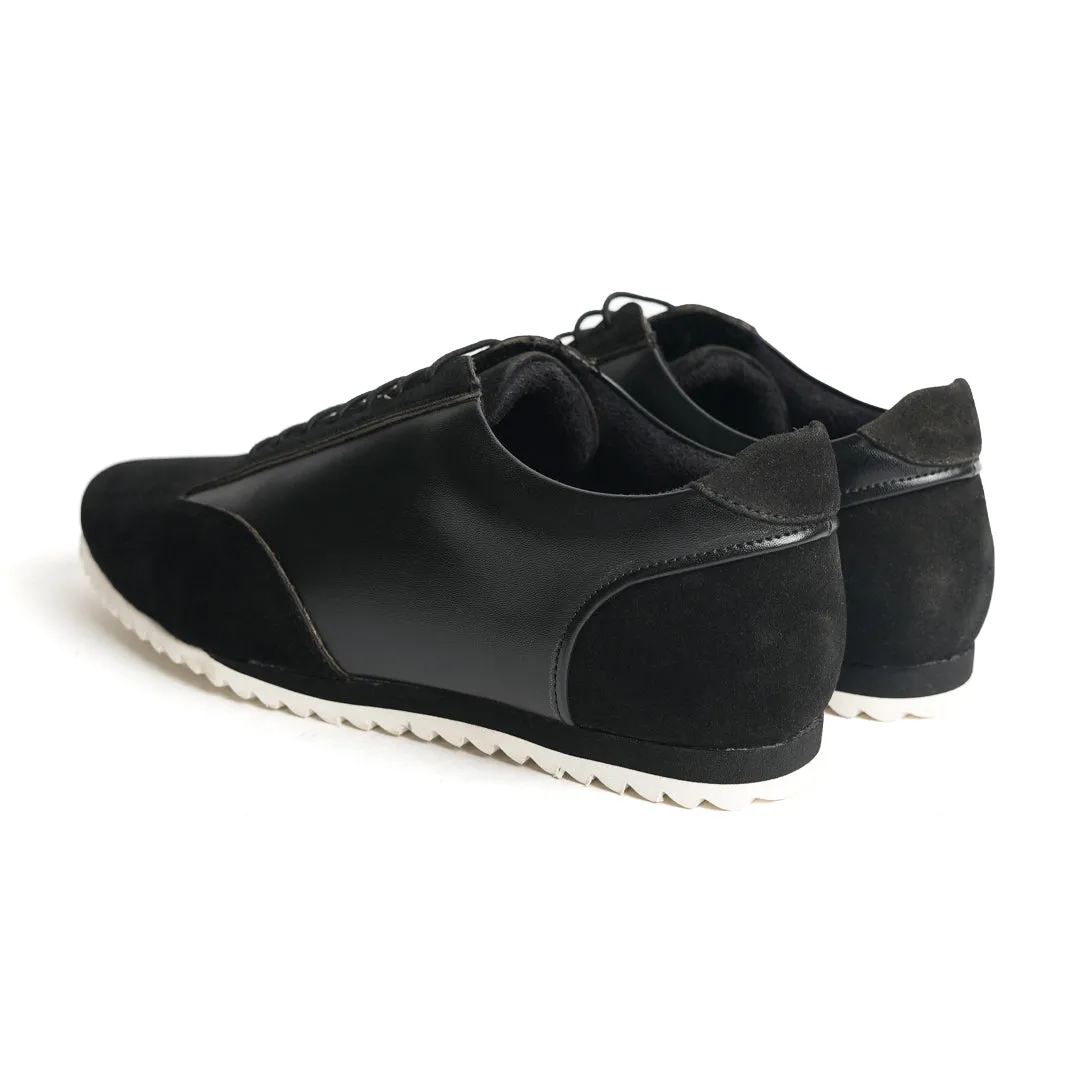 Monkstory Black Dual-Tone Smart Sneakers