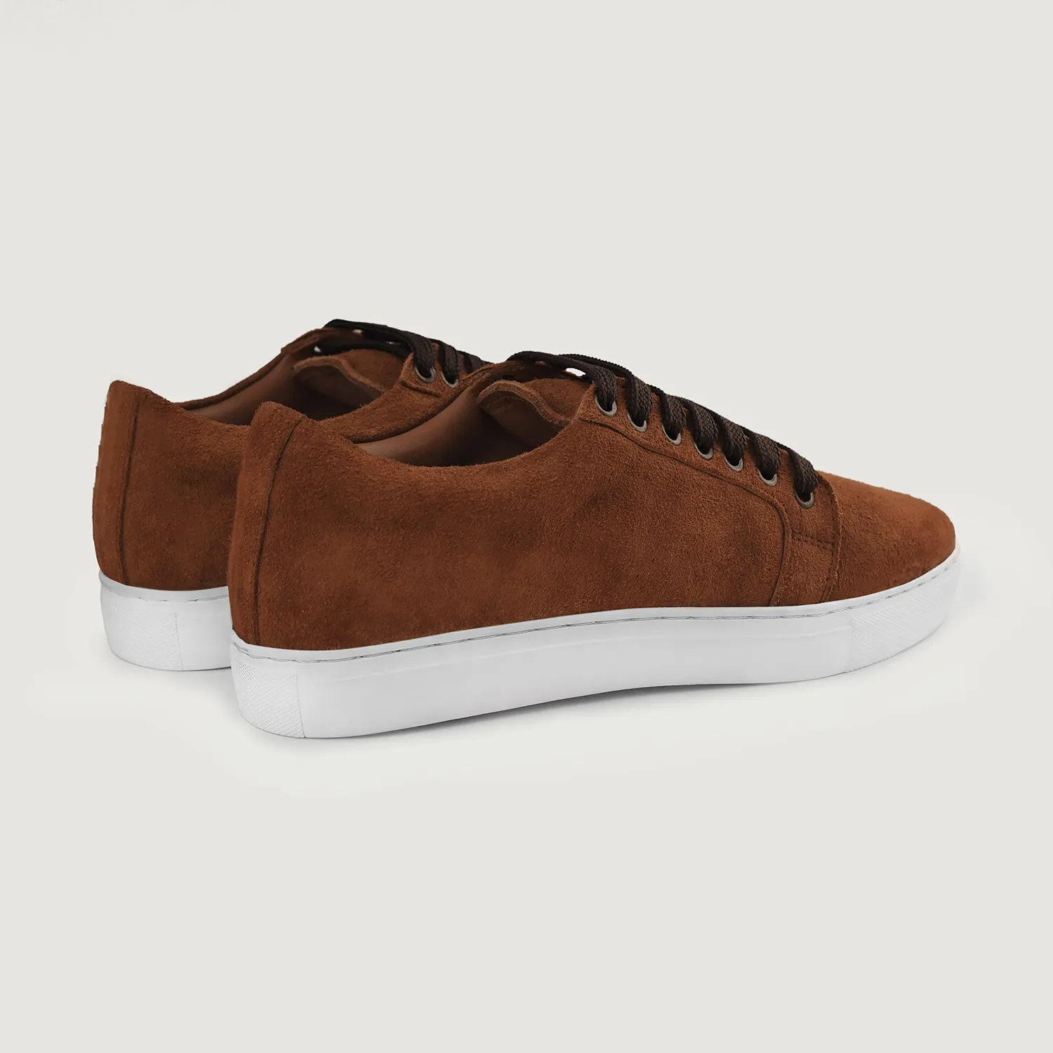 Murphy Low Top Brown Suede Sneakers