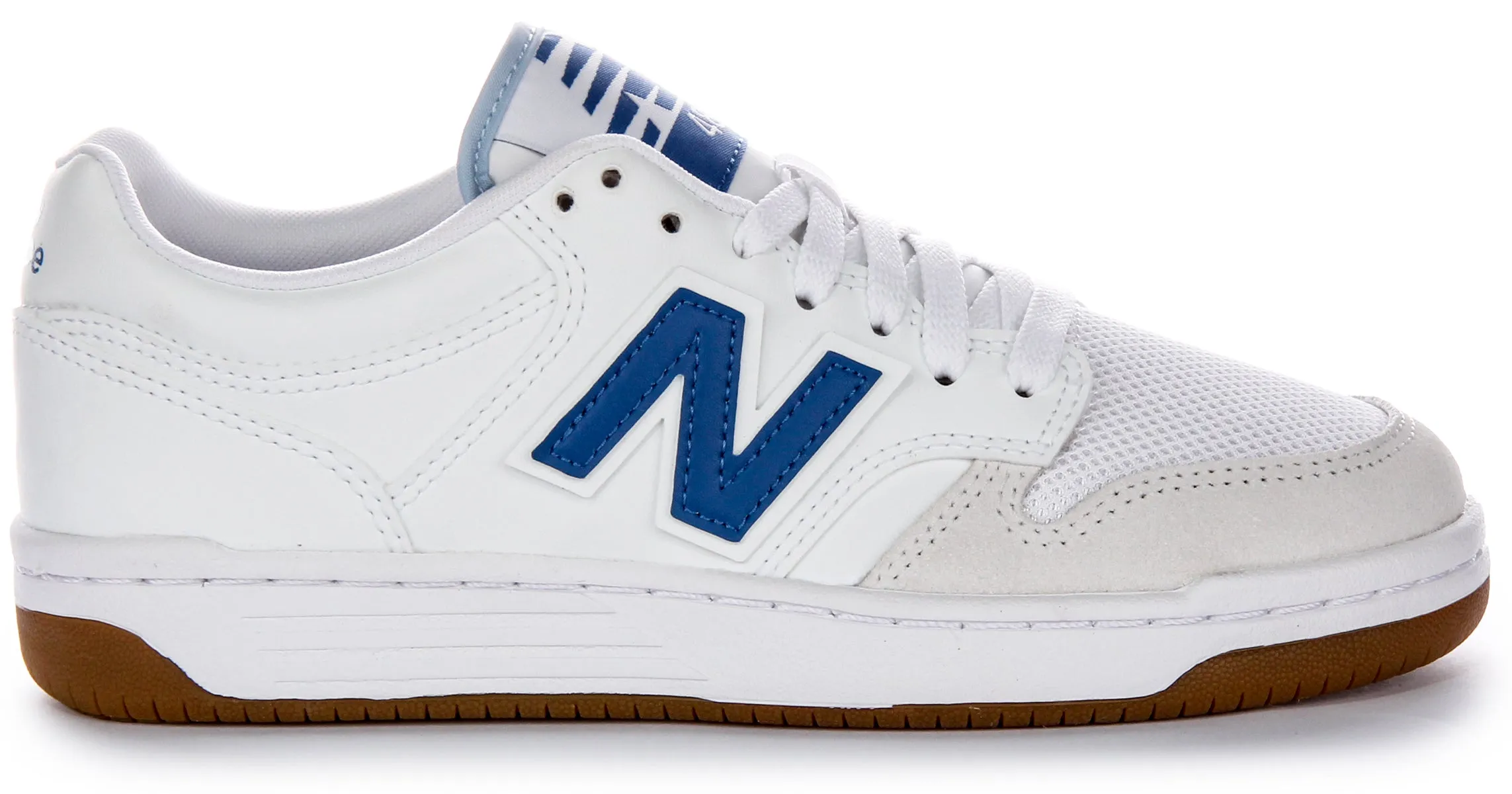 New Balance BB 480 LFB In White Blue