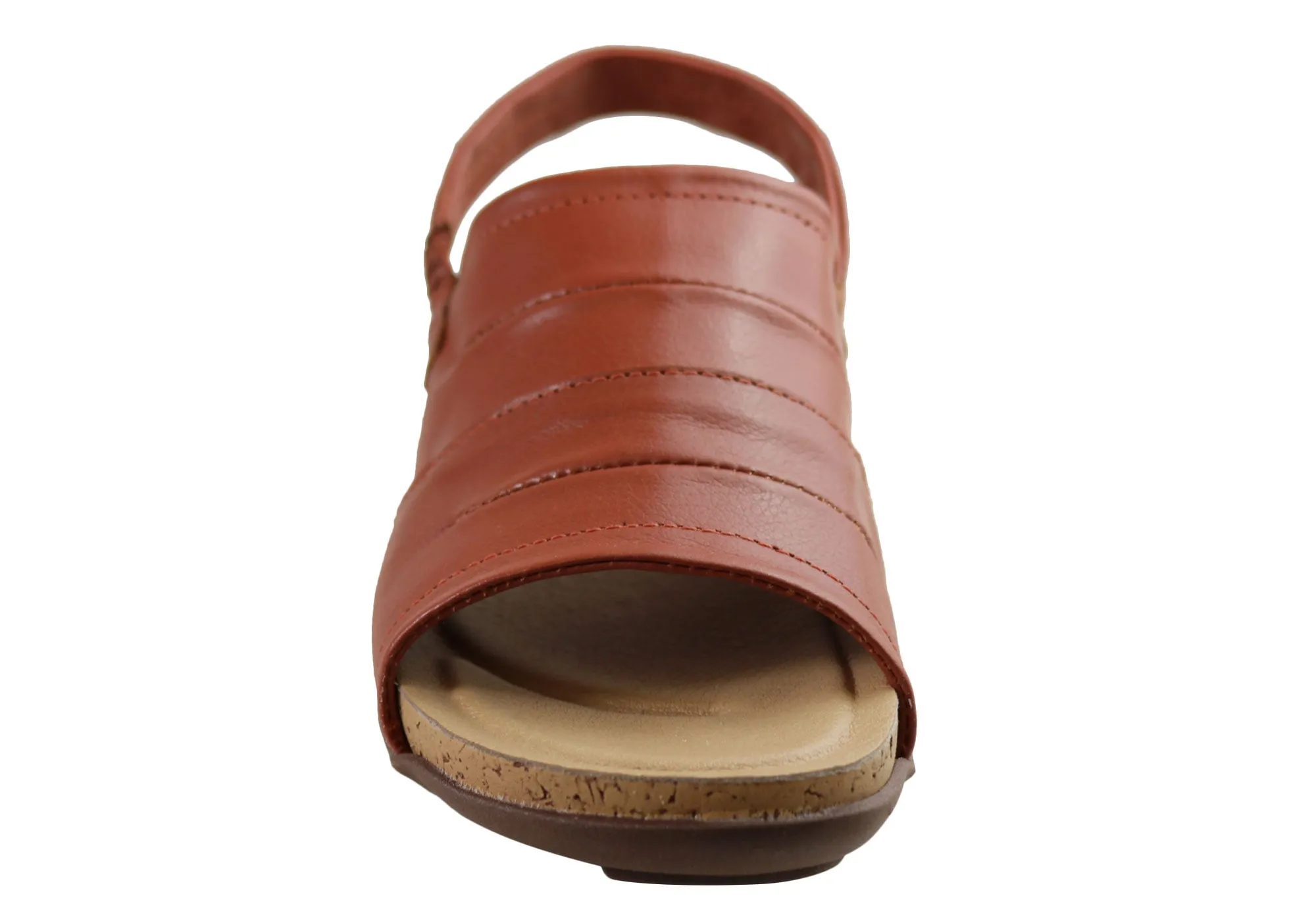 New Face Habour Womens Comfortable Leather Sandals Made In Brazil