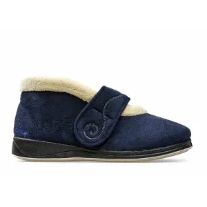 Padders Womens Slipper Hush Navy