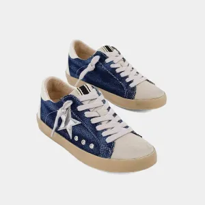 Paula Dark Denim Sneakers by ShuShop