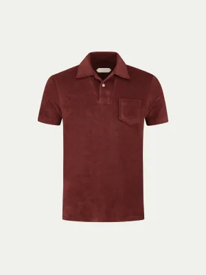 Port Terry Towelling Polo Shirt