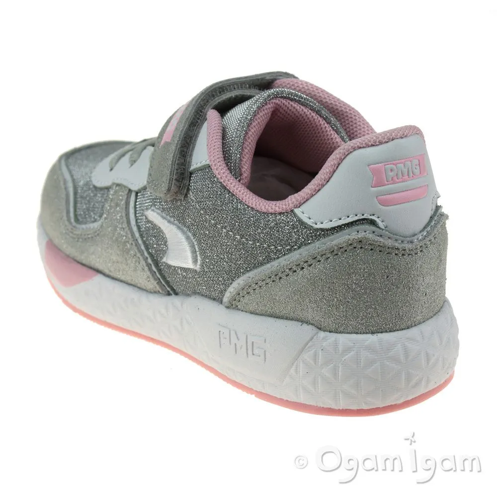 Primigi 7453400 Girls Silver Trainer