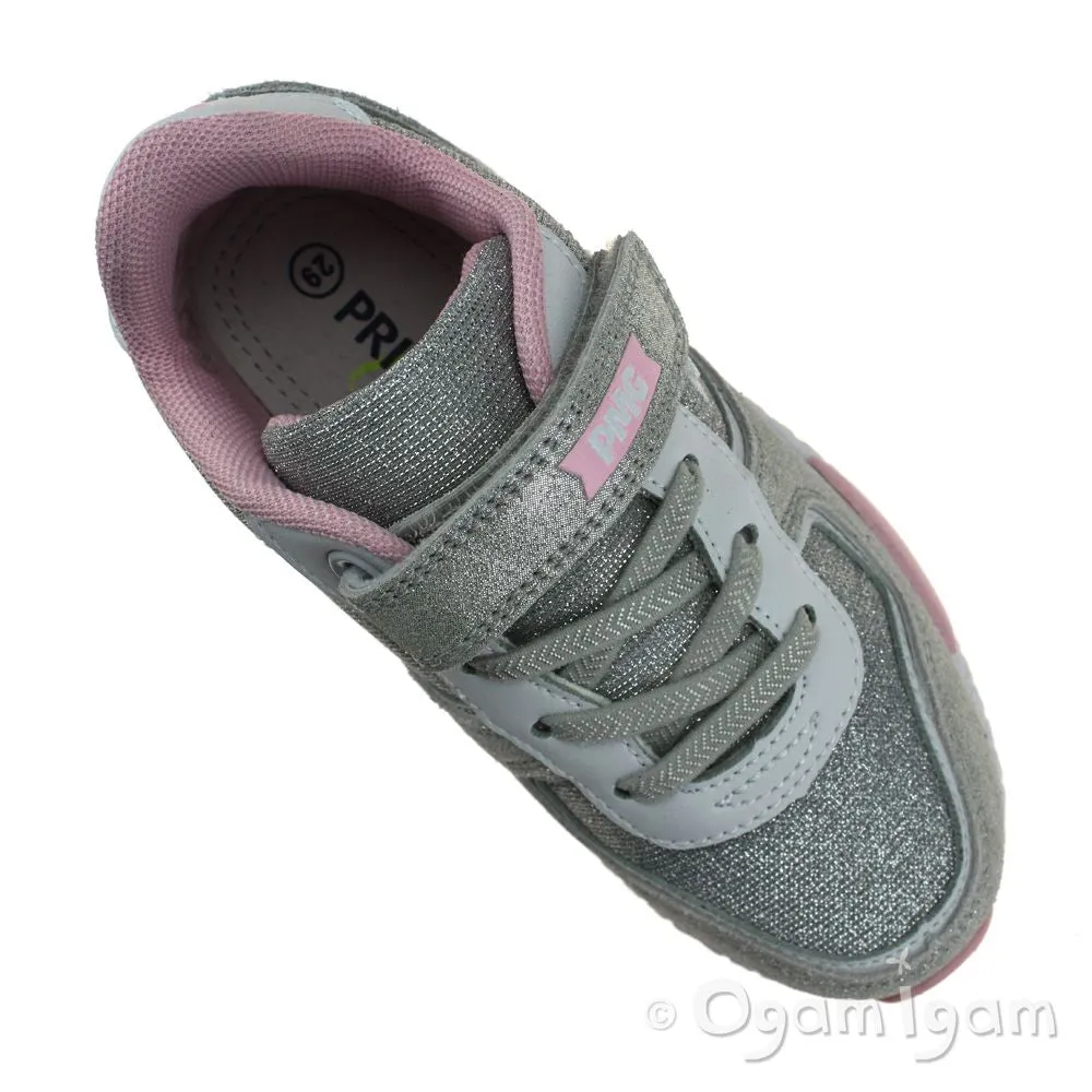 Primigi 7453400 Girls Silver Trainer