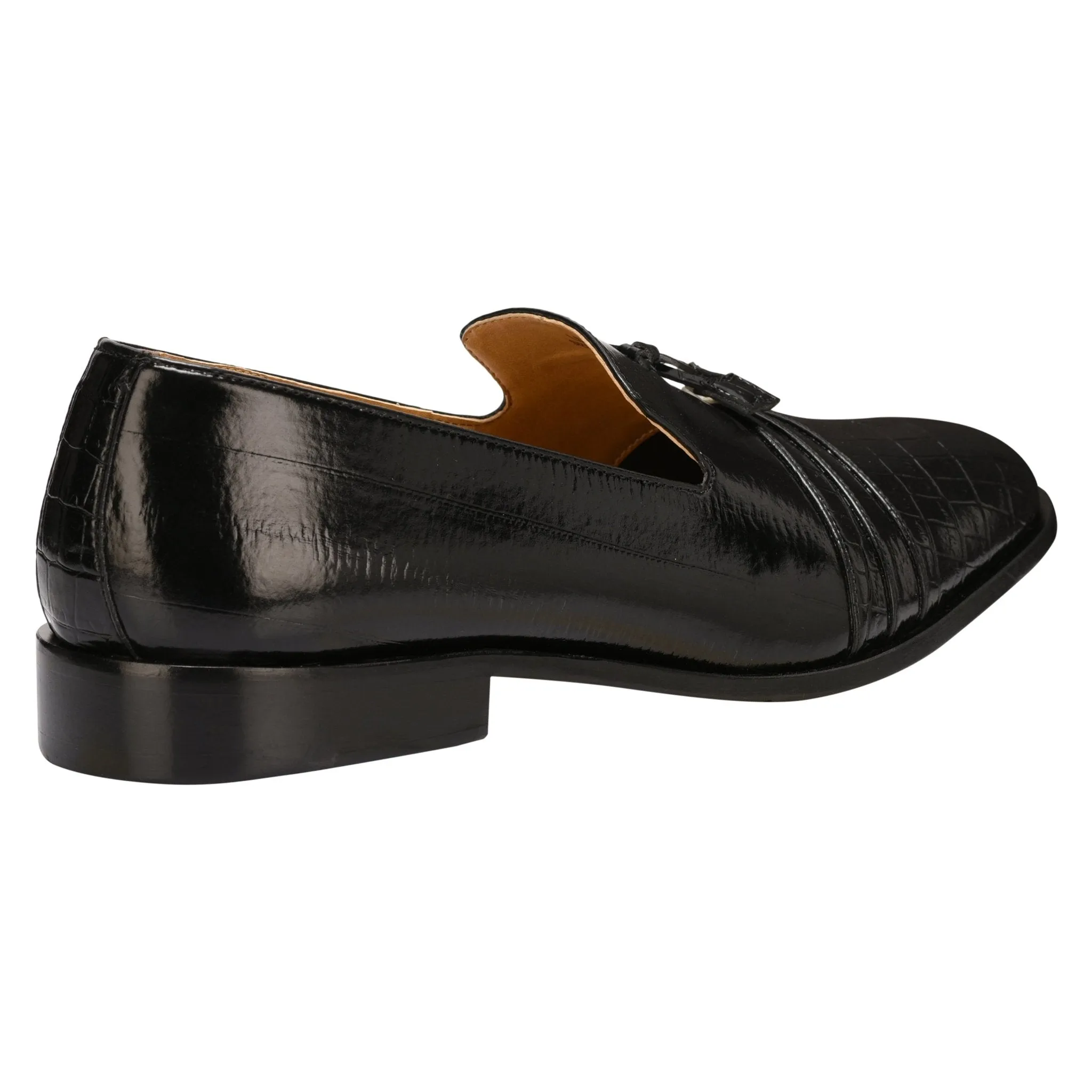 Reno Genuine Leather Slip-on Tassels Shoes for Men