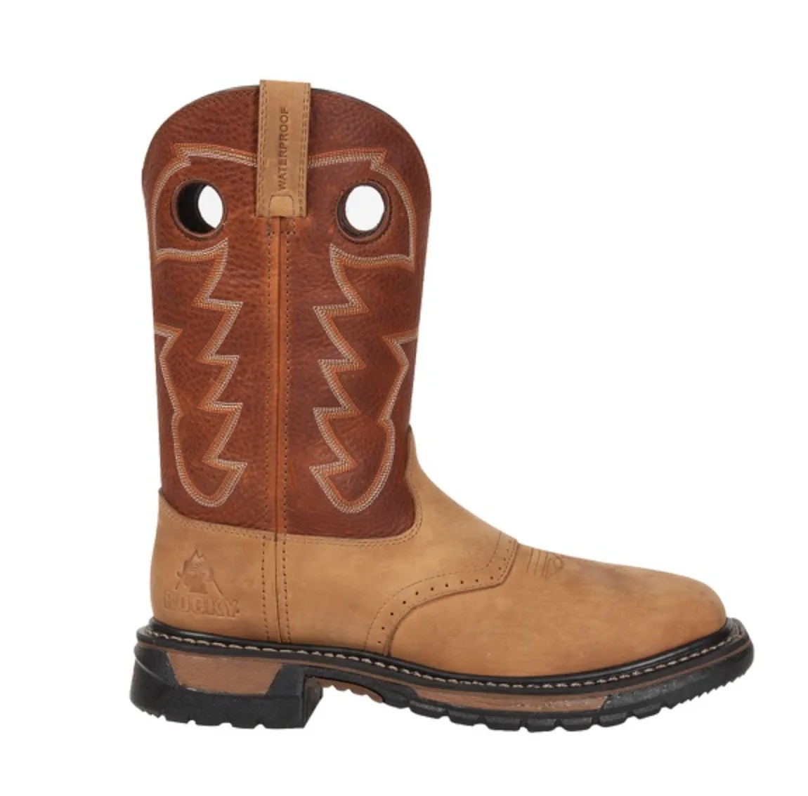 ROCKY ORIGINAL RIDE STEEL TOE WATERPROOF BOOT- RKYW041