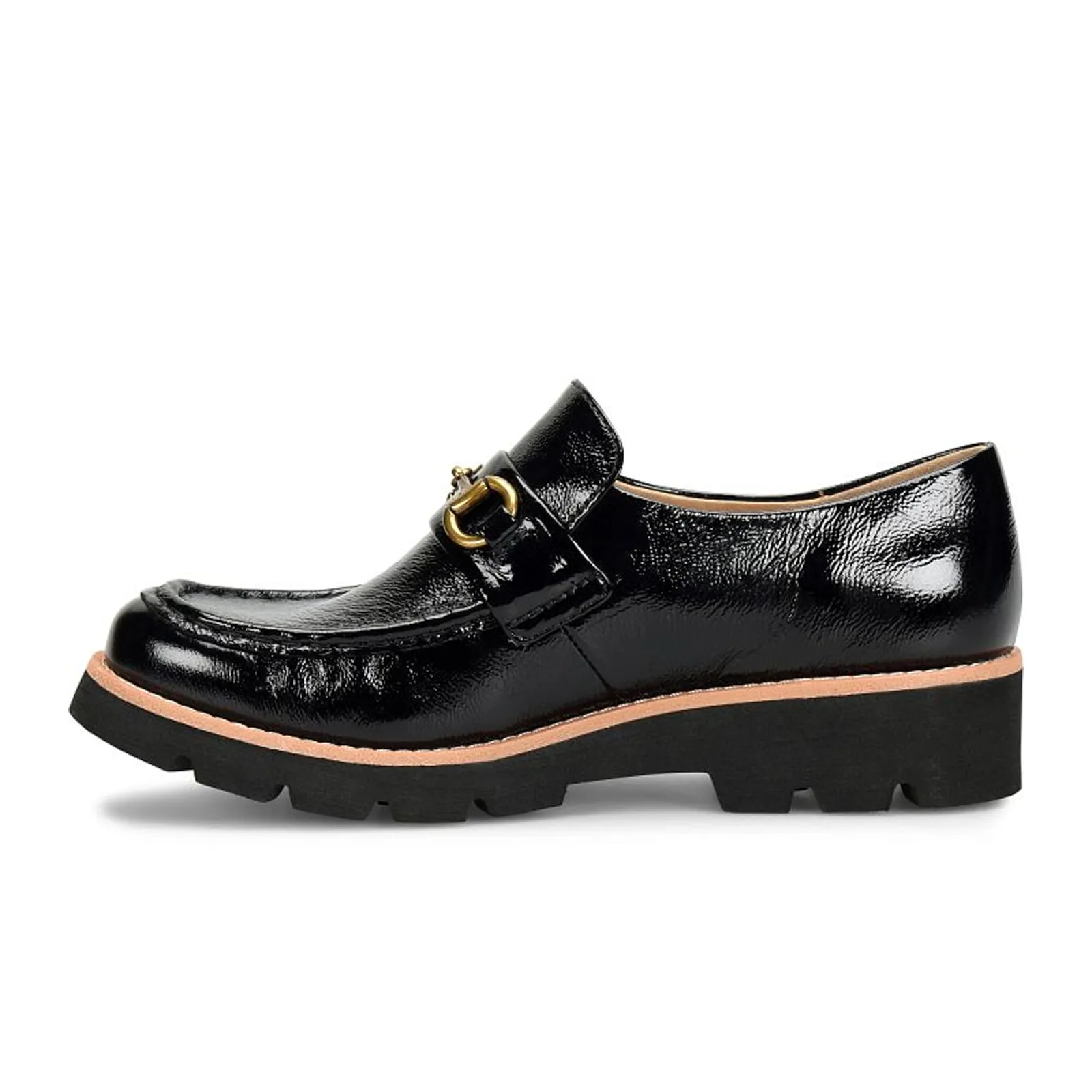 Sofft Prewitt Loafer (Women) - Black Patent