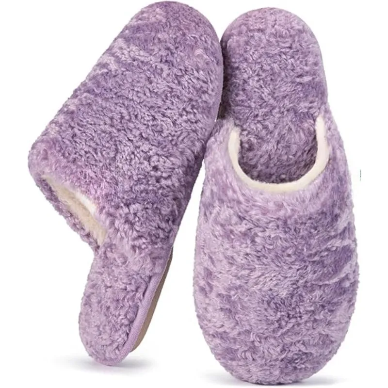 Soft And Warm Slip On Comfort Slippers