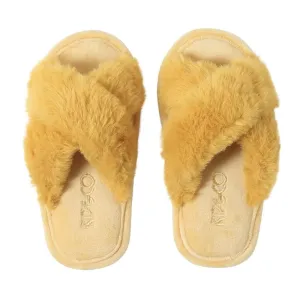 Sunshine Yellow Kids Slippers