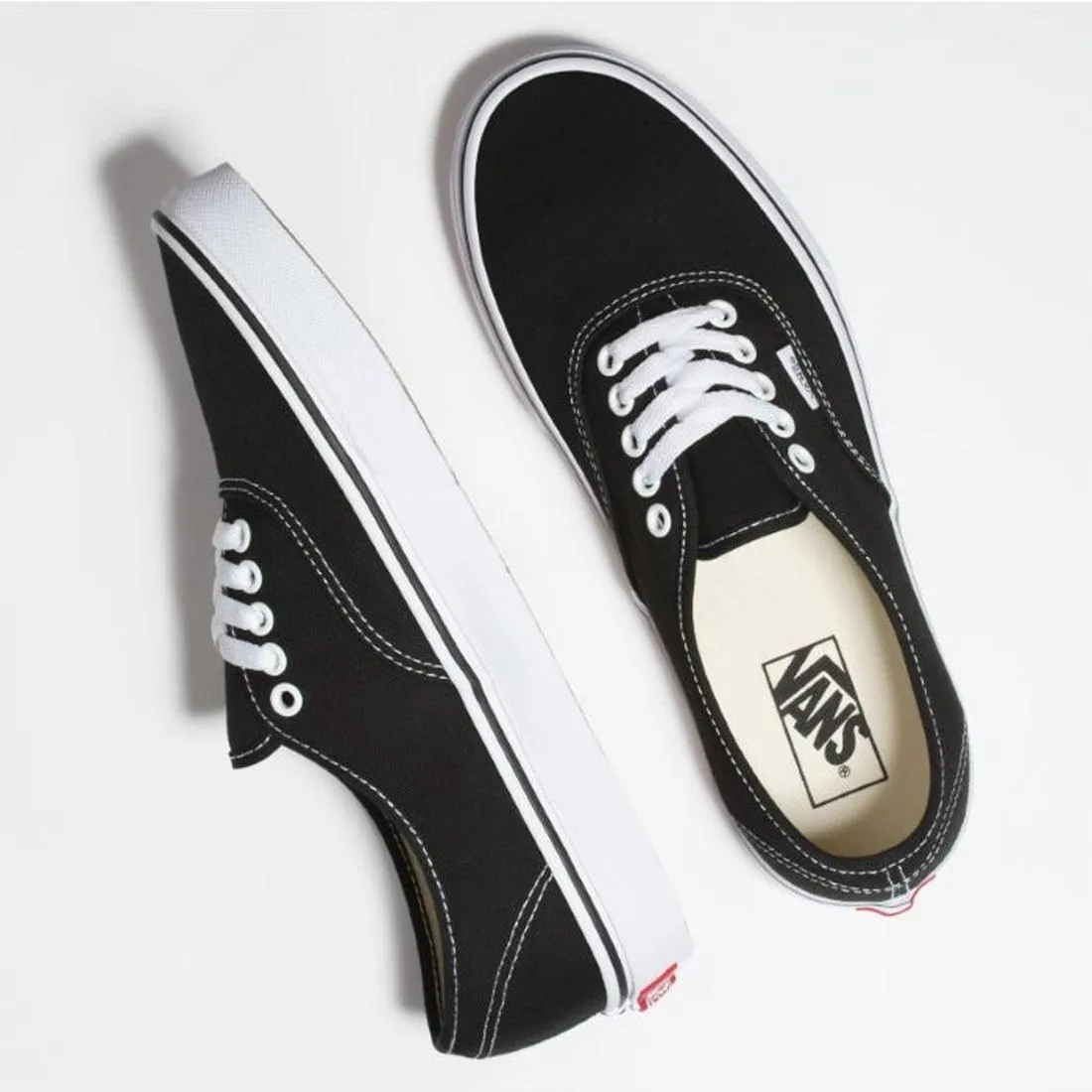 Vans Authentic Black White Mens Womens NOT RETURNABLE