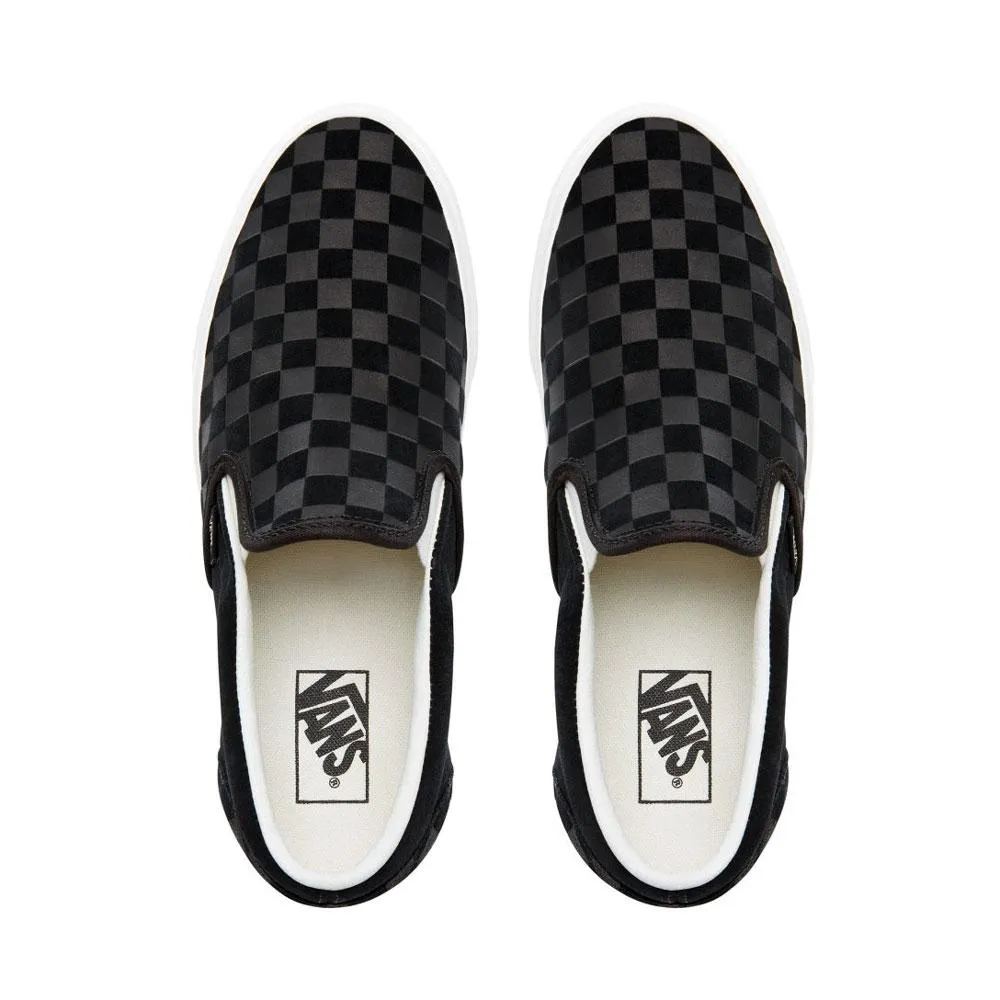 Vans Classic Slip On Checkerboard Embossed - Black