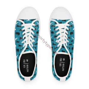 Women's Checkmate Low Top Canvas Sneakers