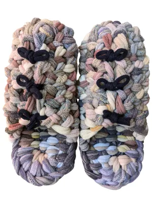 XL | Knit up-cycle slippers 2024-XL71 [XL]